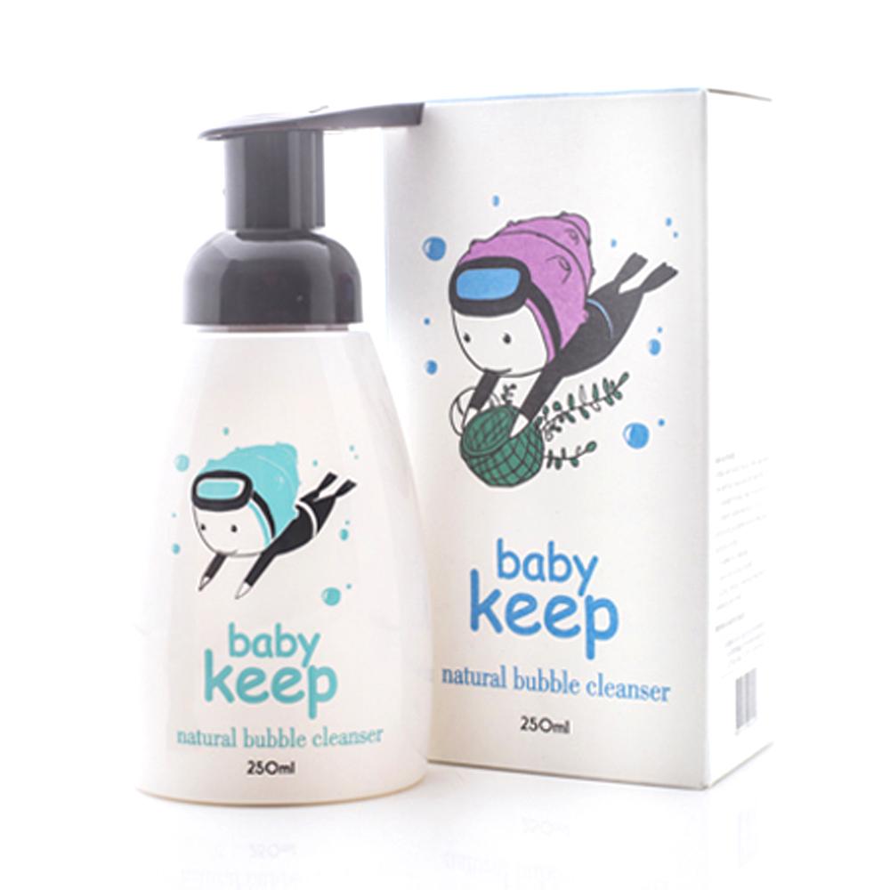 No harmful ingredients HELIOS BabyKeep Natural Bubble Cleanser 250 ml(Moisturizing & Rich Nutrition)